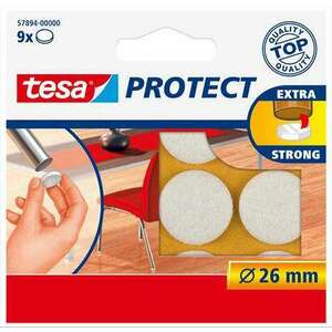 TESA Filckorong, karcolásgátló, 26 mm, TESA "Protect®", fehér kép