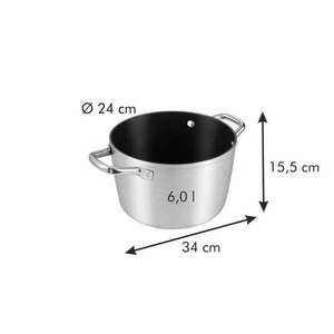 GrandCHEF fazék ø 24 cm, 6.0 l kép