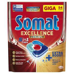 Somat Excellence Premium 5in1 Mosogatógép kapszula 54db kép