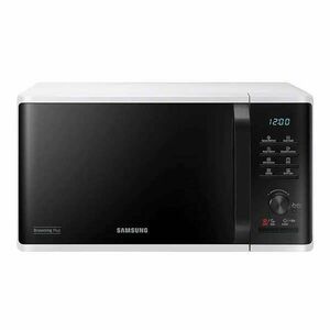 Samsung MG23K3515AW/OL Mikrohullámú sütő, 23L, 800W, Grill, Browning Plus, Keep Warm, Quick Defrost, CERAMIC INSIDE™, Időzítő, Gyerekzár, Fehér kép