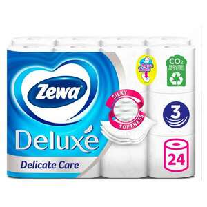 Zewa Deluxe Delicate Care 3 rétegű Toalettpapír 24 tekercs kép