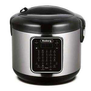 Multicooker 31 programmal Rosberg R51985F5, 780W, 5L, Tapadásmentes bevonat, Inox kép