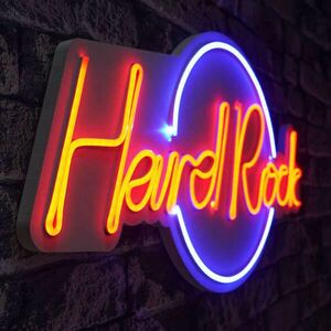 Hard Rock - Blue, Red Dekoratív műanyag LED világítás 60x2x32 Kék-Piros kép