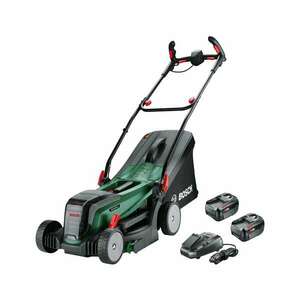 Bosch Universal Rotak 2x18V-37-550 2x18V Akkumulátoros Fűnyíró, Zöld-Fekete kép