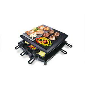 Steba Raclette RC 4 Plus elektromos grillsütő raclette-funkcióval kép