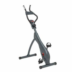 Fitness mágneses kerékpár ZOCO BODY FIT, LCD képernyő, 8 nehézségi fok, és Fitnesz súlyzók KK-9163, Teljes súly 20 kg, Sokszínű kép