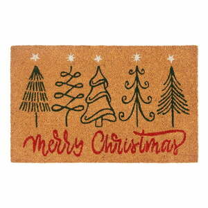 Kókuszrost lábtörlő karácsonyi mintával 40x70 cm Merry Christmas – Hanse Home kép