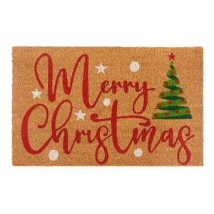 Kókuszrost lábtörlő karácsonyi mintával 40x70 cm Merry Christmas – Hanse Home kép