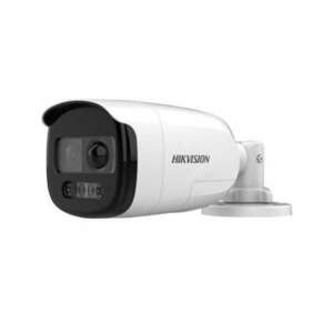 Kültéri térfigyelő kamera Hikvision ColorVu DS-2CE12DFT-PIRXOF, 2 MP, fehér fény 40 m, 2, 8 mm, sziréna, PIR kép