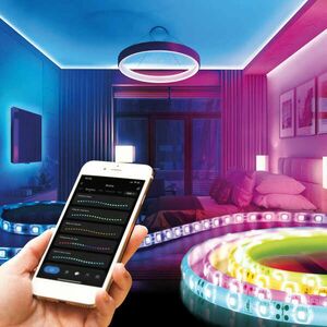 SMD RGB Smart LED Szalag - 30 LED / m - 2 x 5 m / csomag kép