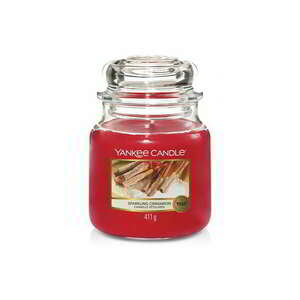 Yankee Candle Sparkling Cinnamon Illatgyertya 411g kép