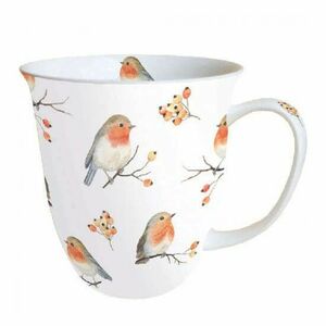 AMB.38416805 Robin Family porcelánbögre 0, 4L kép