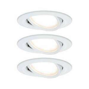 Beépíthető lámpa 3 részes készlet LED LED 19.5 W Paulmann 93485 Nova Fehér (matt) kép