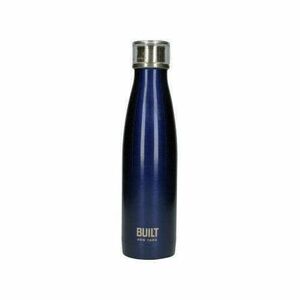 Duplafalú termosz (24h hideg, 6h meleg) rozsdamentes acél, 483ml, Midnight Blue, Built kép