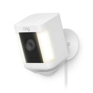 Amazon Ring Spotlight Cam Plus Plug-In IP Spothlight Okos kamera - Fehér kép