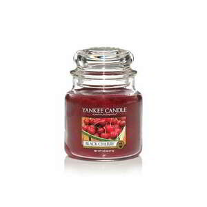 Yankee Candle Fekete cseresznye illatgyertya 411g kép