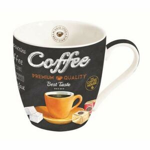 R2S.1010ICTO Porcelánbögre 350ml, dobozban, It&- 039;s Coffee Time Orange kép