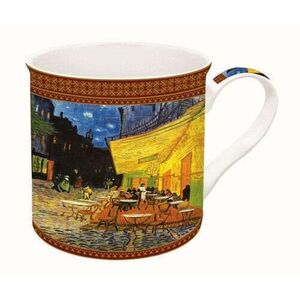 Porcelánbögre dobozban, 300ml, Van Gogh: Kávéház éjjel kép