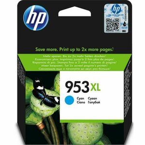 Hp 953XL/F6U16AE tintapatron cyan ORIGINAL kép