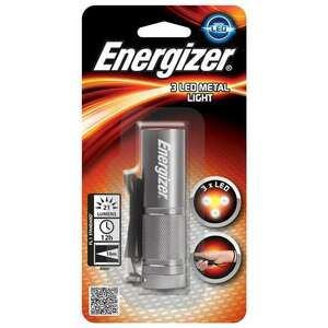 ENERGIZER Metal Led elemlámpa ezüst (7638900388428) kép