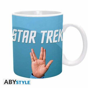 STAR TREK - bögre - 320 ml - Spock - avec boite kép