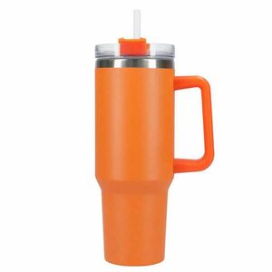 Nagy méretű thumbler pohár - 1200 ml - Narancssárga kép