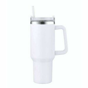 Nagy méretű thumbler pohár - 1200 ml - Fehér kép