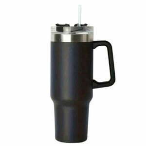 Nagy méretű thumbler pohár - 1200 ml - Fekete kép