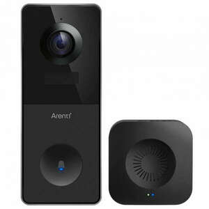 Laxihub Arenti VBELL1 Wi-Fi Video Doorbell Black kép