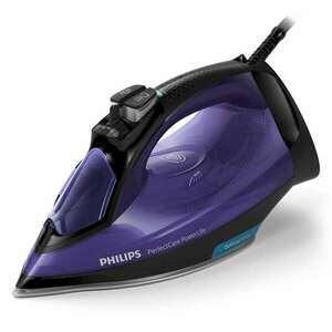 Philips PerfectCare GC3925/30 vasaló Gőzölős vasaló SteamGlide Plus talp Fekete, Lila (GC3925/30) kép