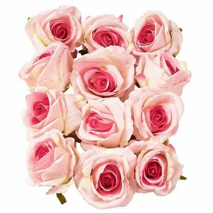 Bársony rózsafej, 8cm - Rose pink kép