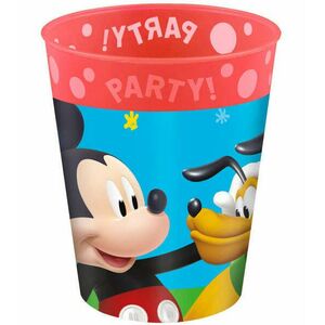 Disney Mickey Rock the House micro prémium műanyag pohár 250 ml kép