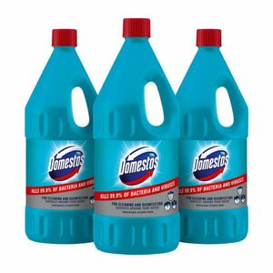 Domestos Extended Power fertőtlenítő hatású folyékony tisztítószer Atlantic 3x2L kép