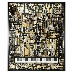 RICHMOND festmény PIANO WIBI 188x158cm (beépített hangszer) kép