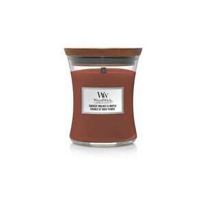 Woodwick Smoked Walnut & Maple közepes gyertya (38282) (38282) kép