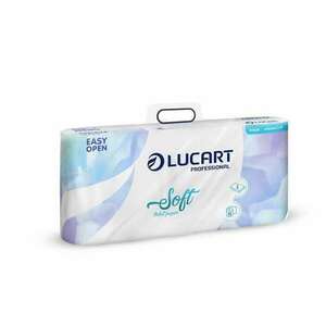 Lucart Soft toalettpapír kistekercses 10db fehér (811C09) (L811C09) kép