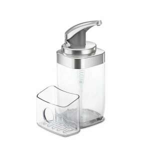 SimpleHuman KT1189 650ml-es pumpás szappanadagoló szivacstartóval szálcsiszolt (KT1189) kép