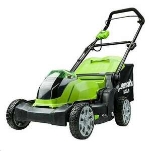 Greenworks G40LM41 akkumulátoros fűnyíró, fűgyűjtős, 40V, 41 cm, akku és töltő nélkül (G40LM41) kép