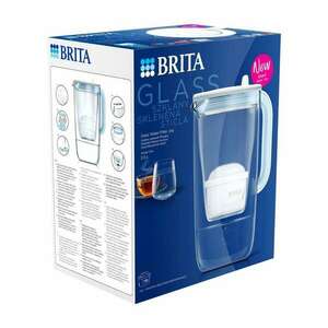 Brita Glass Jug üveg vízszűrő kancsó 2.5 liter világoskék (1050452) (brita1050452) kép