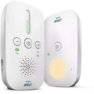 Philips AVENT Audio Monitors SCD502/26 bébiőr DECT babatelefon 120 csatornák Fehér (SCD502/26) kép