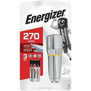 Energizer Elemlámpa, LED, 3x AAA, 270lm, 84m, IPX4, Ezüst (VISION HD + 3AAA) kép