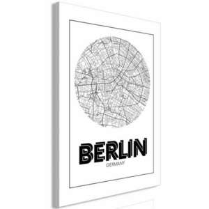 Retro Berlin (1 rész) Függőleges 40x60 - vászonkép kép