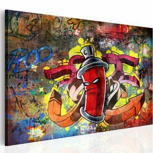 Graffiti mester 90x60 - vászonkép kép