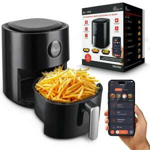 Extralink EX.39595 Smart Life 4L Forrólevegős fritőz - Fekete kép