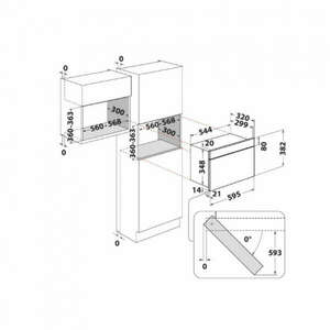 Whirlpool AMW 423/IX Beépíthető mikrohullámú sütő kép