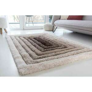 Piramis Shaggy (beige) 5cm 3D szőnyeg 160x220cm Bézs kép