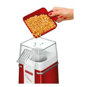 Unold 48525 Classic 900 W, 100 g kapacitás piros-fehér popcorn készítő kép