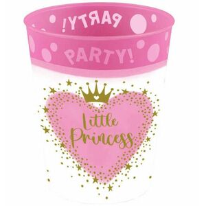 Hercegnő Little Princess micro prémium műanyag pohár 250 ml kép