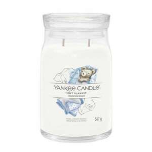 Yankee Candle Signature Soft Blanket Illatgyertya 567g (1701376E) kép