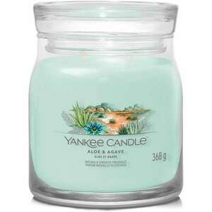 Yankee Candle Signature Aloe & Agave Illatgyertya 368g (1749328E) kép